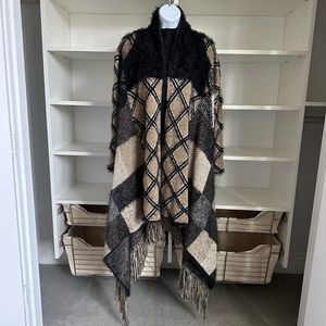 Vertigo Open Front Cardigan Duster